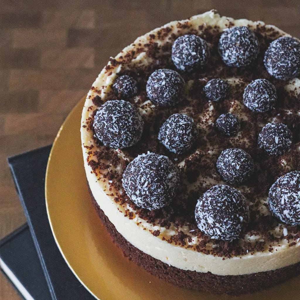 Fehércsokis-Kókuszos Brownie torta recept