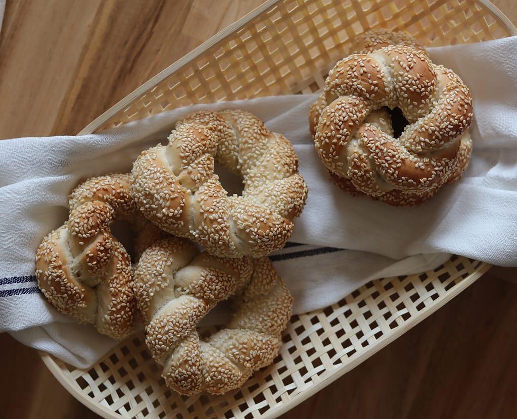 Szezámmagos bagel recept